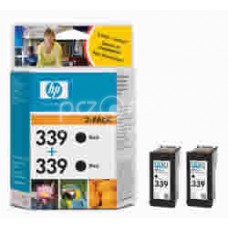 Cartus cerneala HP 339 Black Inkjet Print Cartridges 2-pack - C9504EE